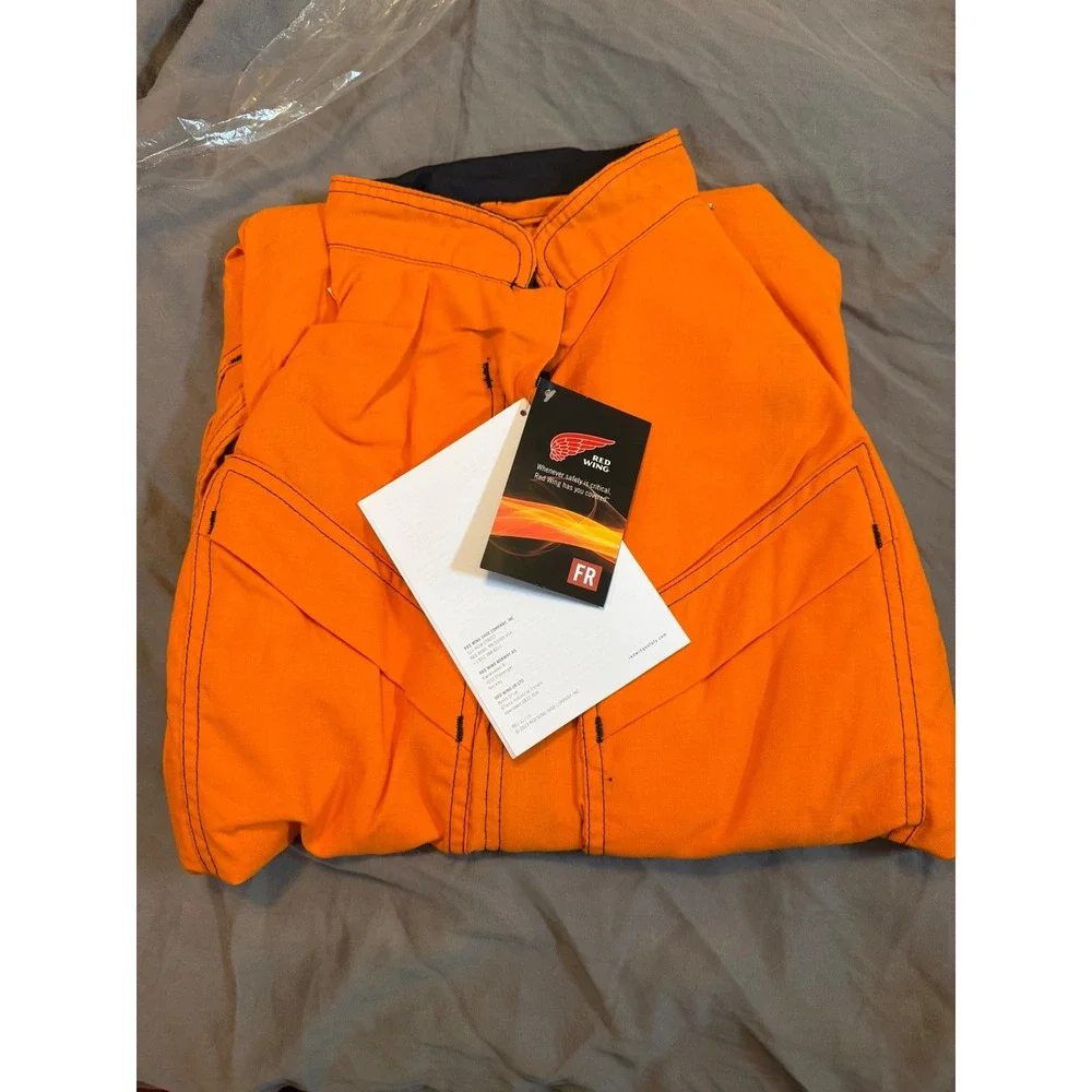 Red Wing 81907 Womens Premium Vented Coverall Orange FR Flame Resistant Size R06